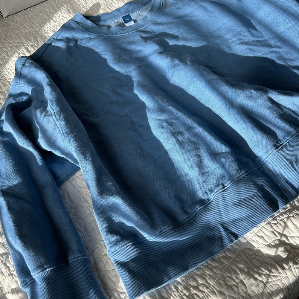 Crop crew neck sweater 2XL